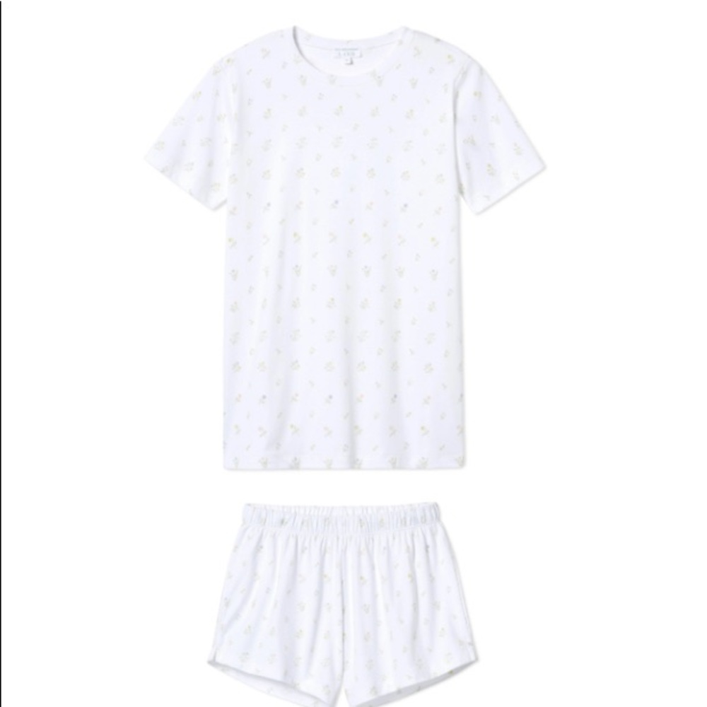 JB x LAKE Pima Weekend Shorts Set in Garden Bloom - XL